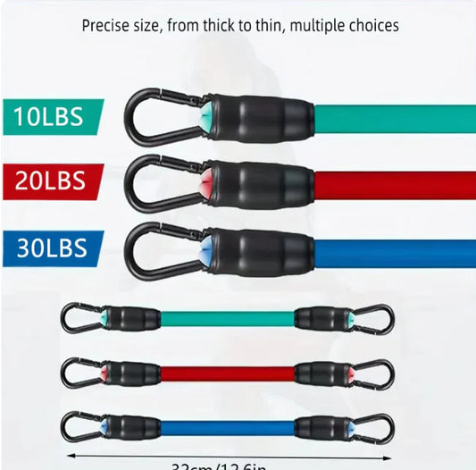 Adjustable Ankle Support Trainer – Resistance Bands with Cuffs